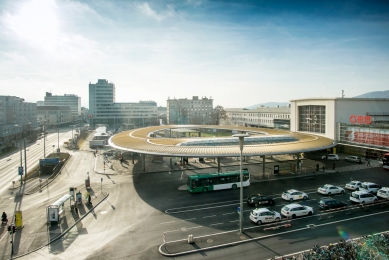 Graz Main Station Local Transport Hub