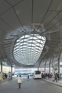 Graz Main Station Local Transport Hub - foto: Petr Šmídek, 2017