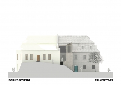 Expansion Brewery Falkenštejn Krásná Lípa - Severní pohled - foto: Atelier Hoffman