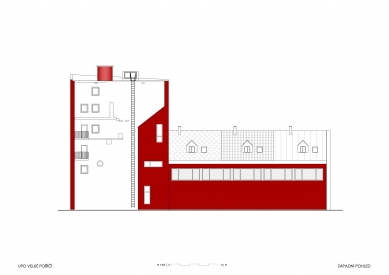 Hasičský polygon - Západní pohled - foto: Atelier Tsunami, s.r.o.