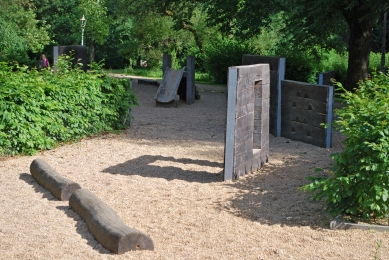 Children's playground at the hospital