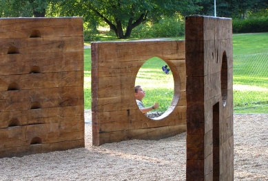 Children's playground at the hospital