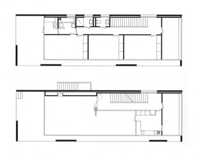 Dům Hürzeler - Půdorysy - foto: © Peter Märkli
