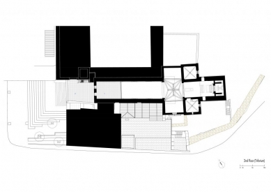 Rehabilitation of the Church of the Convent of São Francisco in Portalegre - Floor plan of the second floor - foto: CCG Arquitectos