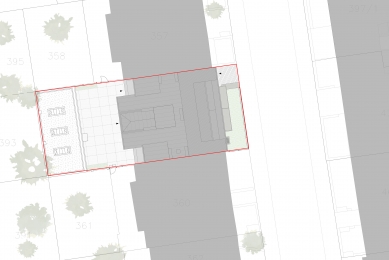 Reconstruction of the apartment building Šmeralova - Situation - foto: ABTSMOLEN