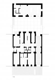 Reconstruction of the apartment building Šmeralova - Floor plan 1st floor - foto: ABTSMOLEN