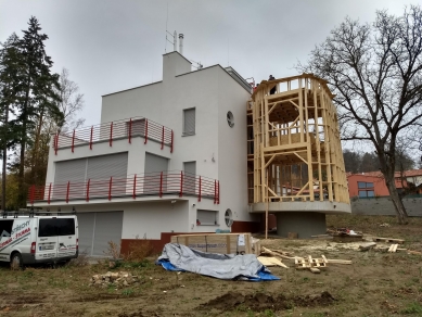Rekonstrukce funkcionalistické vily v Pyšelích