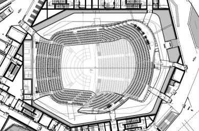 Paris Philharmonic - Floor plan of the hall - foto: Ateliers Jean Nouvel