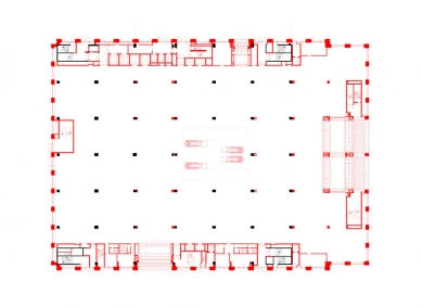 Galeria Kaufhof Department Store - Půdorys přízemí - foto: Kleihues + Kleihues