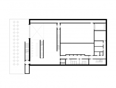 Nové muzeum Bauhausu ve Výmaru - Level -1 - foto: heike hanada_laboratory of art and architecture