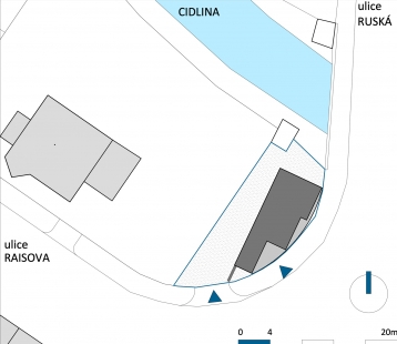 Fyzioterapeutické ordinace a kanceláře - Situace - foto: BLOK_architekti