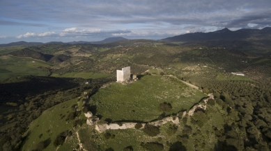 Cádiz Castle Restoration - Aerial photograph - foto: Carquero Arquitectura