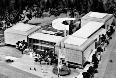 Československý pavilon na světové výstavě Expo 58 - Model
