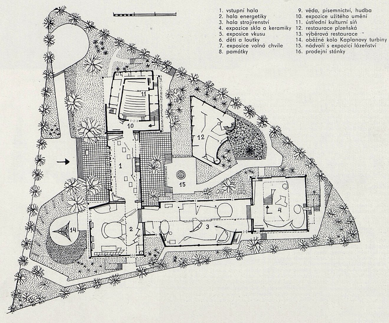 archiweb.cz Československý pavilon na světové výstavě Expo 58