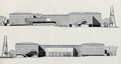 Československý pavilon na světové výstavě Expo 58 - Pohledy