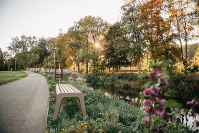 Revitalizace Parku A. Jiráska v Hronově - foto: Honza Bartoň