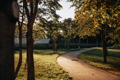 Revitalizace Parku A. Jiráska v Hronově - foto: Honza Bartoň