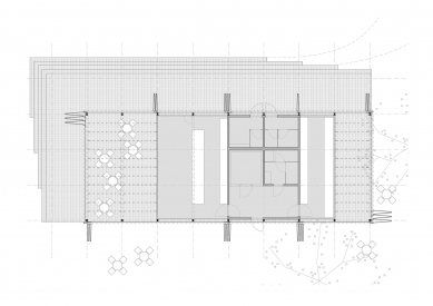 Summer pavilion in Prague - Floor plan - foto: Papundekl architekti