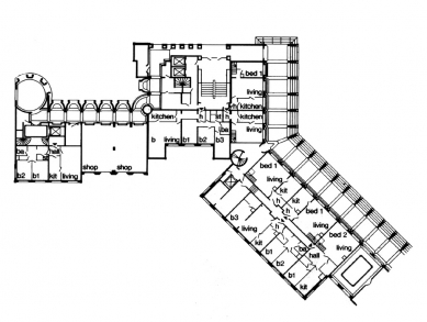 Collective social housing Les Arenes de Picasso