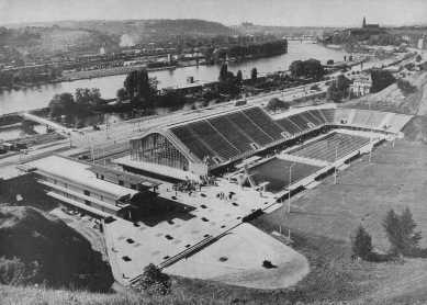 Plavecký stadion v Praze-Podolí - foto: Z. Voženílek