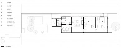 Anna's House - Floor plan - original state