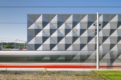 Nová hala pro tramvaje DPMB - foto: Studio Flusser