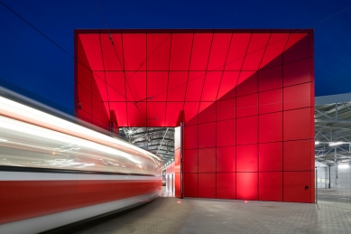 Nová hala pro tramvaje DPMB - foto: Studio Flusser