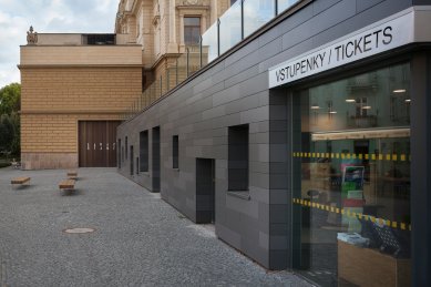 Smetanovy sady a přístavba Divadla Josefa Kajetána Tyla v Plzni