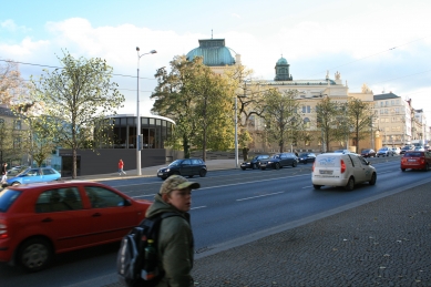 Smetana Gardens and the Extension of the Josef Kajetán Tyl Theatre in Pilsen - Visualization - foto: KB Král