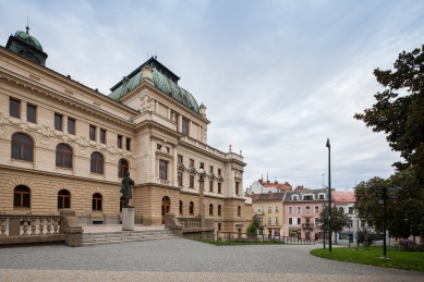 Smetana Gardens and the Extension of the Josef Kajetán Tyl Theatre in Pilsen