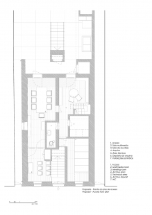 Casa da Arquitectura - Půdorys přízemí - foto: Castanheira & Bastai Architects