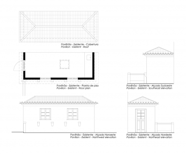 Robert Ivens House - Zahradní pavilon - foto: Castanheira & Bastai Architects