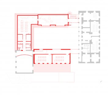 Fara Vřesovice - Floor plan 2nd floor