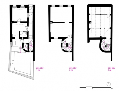 RK 17 - Original state floor plans - foto: BY architects