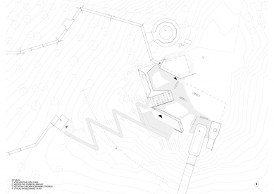 Bachledka – vrcholová vybavenosť - Situace - foto: Compass architekti