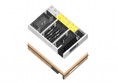 Viola centrum pre umenie - Axonometrie - foto: zerozero