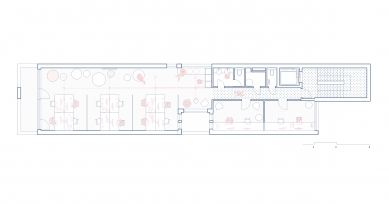 Kanceláře Madeo - Půdorys 1 - foto: Studio COSMO