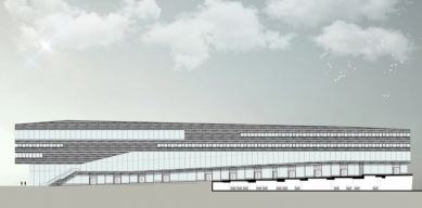 New Library Almere - Západní pohled - foto: MVSA Architects