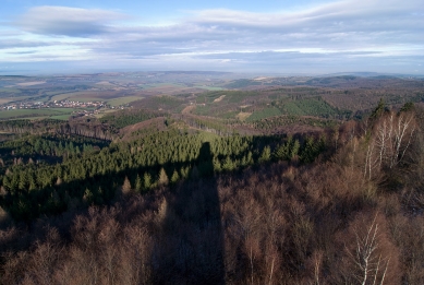 Turistická kamenná rozhledna Brdo – Chřiby - foto: Petr Šmídek, 2009