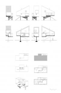 Shangri-la Cabin - Plány - foto: DRAA / Del Rio Arquitectos Asociados