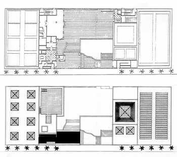 MoCA - Museum of Contemporary Art - Plány - foto: © Arata Isozaki & Associates