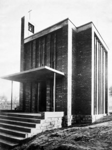 Kaple svatého Václava v Kudlově - Historický snímek po dokončení kaple - foto: Muzeum města Brna