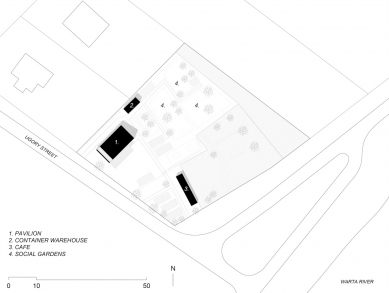 Szelag Garden Pavilion - Situation - foto: wiercinski-studio