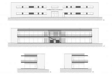 Waltrovka Kindergarten - Views - foto: S.H.S architekti