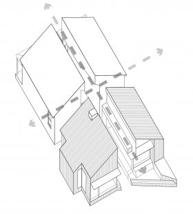 Split House - Axonometrie