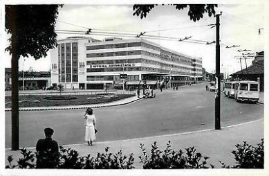 Parkovací dům Piazzale Roma - Historický snímek