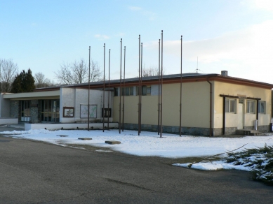 Archeopark in Mikulčice - Původní budova návštěvnického centra - foto: M&P Architekti