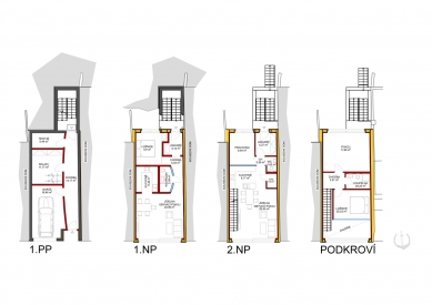 Self-sufficient house Chimney - <translation>Plandrawings</translation> - foto: VIZE ATELIÉR, S.R.O.