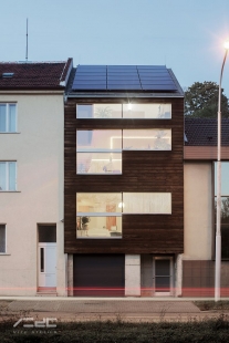 Self-sufficient house Chimney