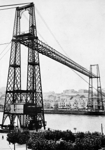 Vizcaya Bridge - Historický snímek